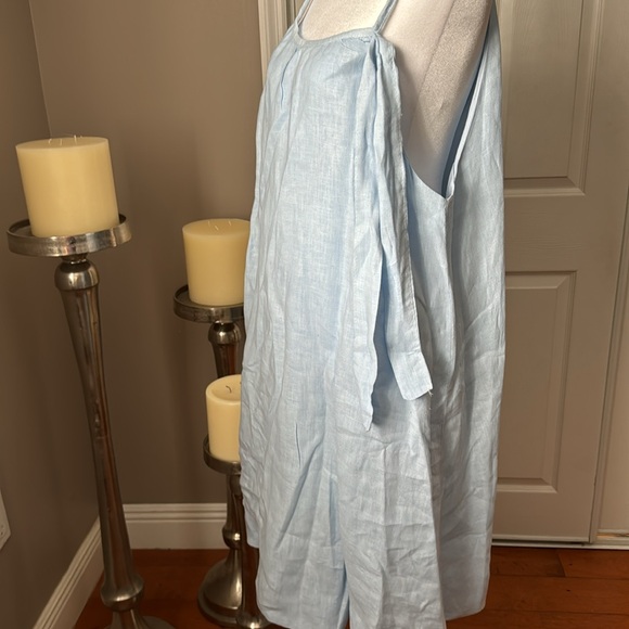 100% Linen Midi Dress - Picture 5 of 5